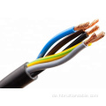 Elektrisches Kupferdraht 3 Kernflexible PVC -Kabel